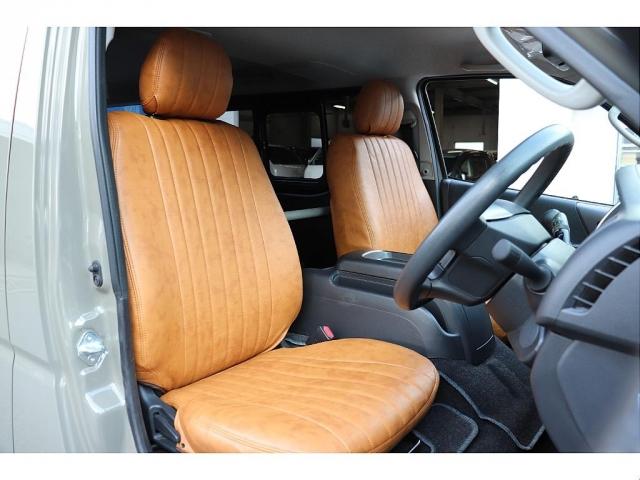 ハイエースバン ロングスーパーＧＬ　Ｒｅｎｏｃａ　ＣｏａｓｔＬｉｎｅｓアッシュカーキＮＥＷペイント　高出力ディーゼルターボ！お仕事用に活用可能！　Ｄｅｌｆ０３　１７インチＡＷ　７インチ純正ナビ　ＥＴＣ　ＡＣ１００Ｖ電源　自動防眩ミラー（20枚目）