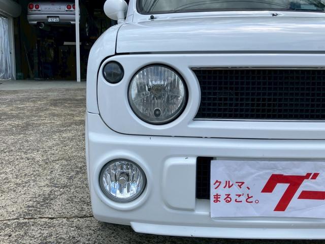 アルトラパン ＳＳ　５速ＭＴ　ターボ　１４インチＡＷ　ｍｏｍｏステアリング　社外ＣＤ　タコメーター　プライバシーガラス　フォグランプ　Ｗエアバッグ　ＡＢＳ　取扱説明書（6枚目）