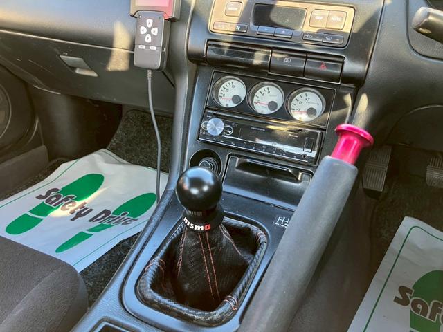 シルビア K’s 純正5速MT ターボ エアロ 純正パールオールペン ワンオフマフラー 車高調 momoステアリング BRIDEバケットシート エアクリ APEXi FCコマンダー ターボタイマー SSR17インチAW(54枚目)