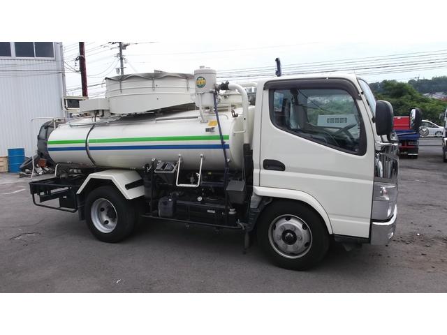 キャンター 　３ｔモリタバキュームカー　糞尿車・衛生車（3枚目）