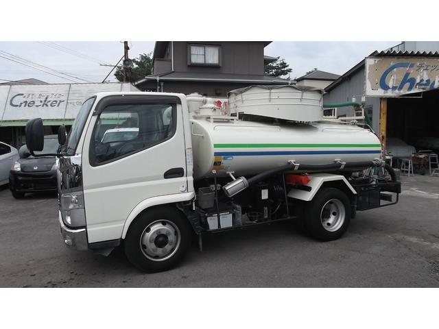 キャンター 　３ｔモリタバキュームカー　糞尿車・衛生車（4枚目）