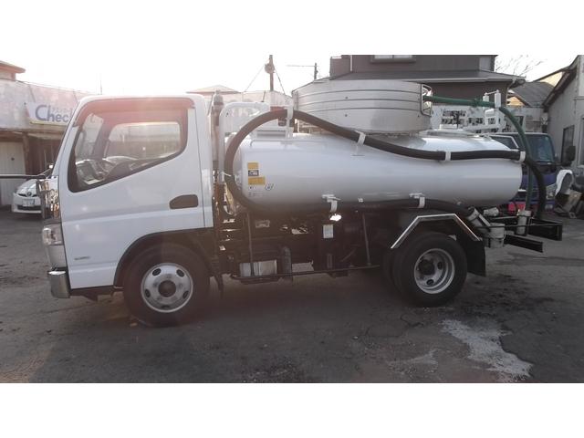 キャンター 　２．９ｔモリタエコノスバキュームカー・糞尿車・衛生車・標準ドディ・５速・インタークーラーターボ（9枚目）
