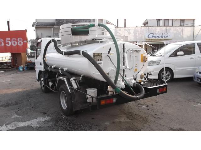 キャンター 　２．９ｔモリタエコノスバキュームカー・糞尿車・衛生車・標準ドディ・５速・インタークーラーターボ（11枚目）
