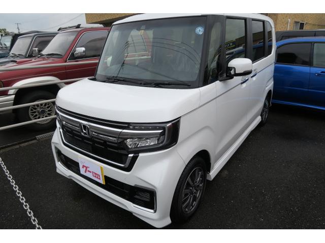 ホンダ ｎ ｂｏｘカスタム ｌ 届出済未使用車 左側電動スライドドア ホンダセンシング オートエアコン スマートキー 168 0万円 令和4年 22年 大分県 中古車 価格 Com