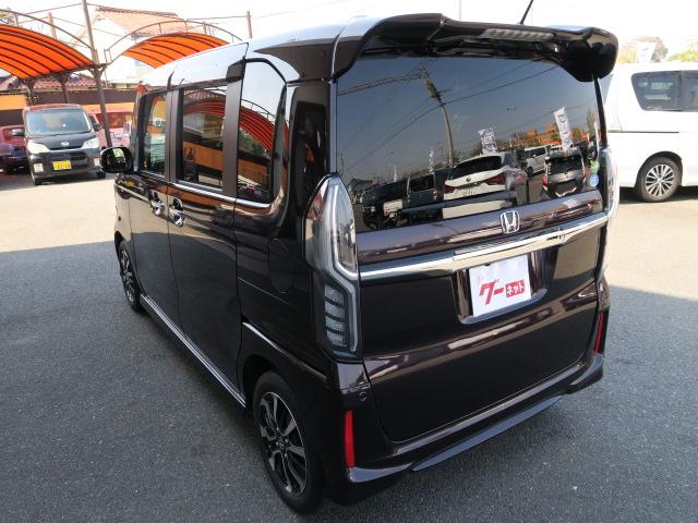 Ｎ－ＢＯＸカスタム Ｇ・Ｌホンダセンシング　左側電動スライドドア　スマートキー　プッシュスタート　ナビ　バックモニター　純正１４インチアルミホイールオートエアコン　トラクションコントロール　電動格納ミラー　フルセグ　ドライブレコーダー（7枚目）