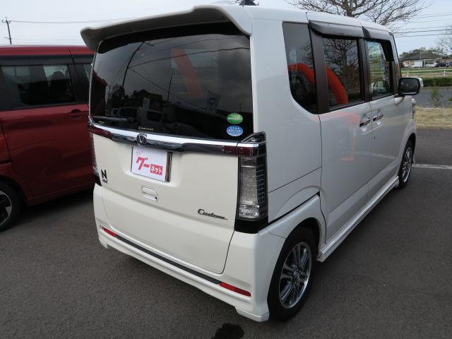 Ｎ－ＢＯＸカスタム Ｇ・Ｌパッケージ　ナビ　バックモニター　フルセグ　両側電動スライドドア　電動格納ミラー　オートエアコン　トラクションコントロール　ドライブレコーダー　純正１４インチアルミホイール（7枚目）