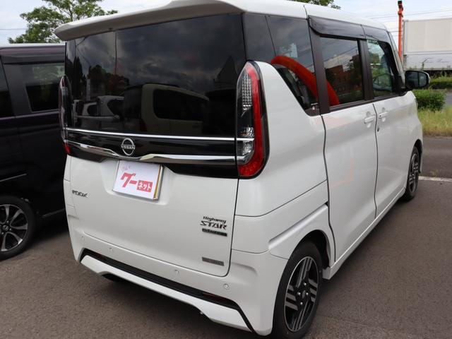ルークス ハイウェイスター　Ｘ　左側電動スライドドア　インテリジェントキー　プッシュスタート　ドライブレコーダー　電動格納ミラー　ＥＴＣ　ミラー内蔵アラウンドビューモニター　オートエアコン　ナビ　フルセグ（5枚目）