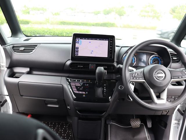 ルークス ハイウェイスター　Ｘ　左側電動スライドドア　インテリジェントキー　プッシュスタート　ドライブレコーダー　電動格納ミラー　ＥＴＣ　ミラー内蔵アラウンドビューモニター　オートエアコン　ナビ　フルセグ（8枚目）