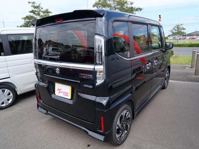 スペーシアカスタム ハイブリッドXS 届け出済み未使用車 スマートキー プッシュスタート ブレーキサポート ナビ フルセグ 全方位モニター ヘッドアップディスプレイ 両側電動スライドドア(5枚目)