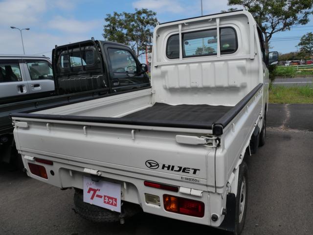 ハイゼットトラック スタンダード　エアコン　パワーステアリング　Ｗエアバッグ　三方開　荷台ガード　荷台マット　ラジオ（5枚目）