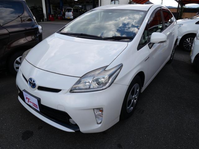 プリウス S スマートキー プッシュスタート ナビ バックモニター TV ドライブレコーダー ETC オートエアコン パワーステアリング(2枚目)