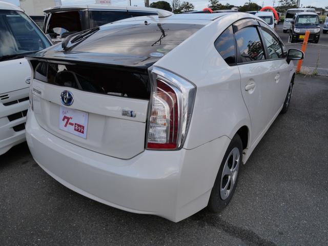 プリウス S スマートキー プッシュスタート ナビ バックモニター TV ドライブレコーダー ETC オートエアコン パワーステアリング(5枚目)