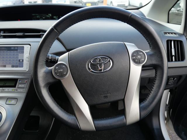 プリウス S スマートキー プッシュスタート ナビ バックモニター TV ドライブレコーダー ETC オートエアコン パワーステアリング(27枚目)