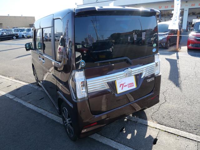 タント カスタムＸ　トップエディションＳＡＩＩ　両側電動スライドドア　スマートキー　プッシュスタート　ＥＴＣ　ナビ　フルセグ　バックモニター　オートエアコン　パワーステアリング（5枚目）