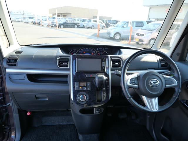 タント カスタムＸ　トップエディションＳＡＩＩ　両側電動スライドドア　スマートキー　プッシュスタート　ＥＴＣ　ナビ　フルセグ　バックモニター　オートエアコン　パワーステアリング（8枚目）