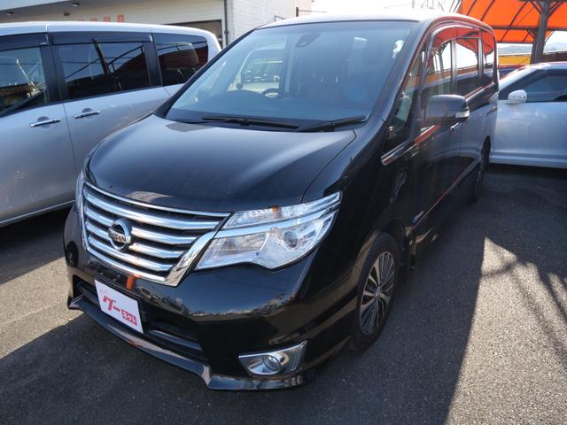 セレナ ハイウェイスター　Ｖセレクション＋セーフティ　ＳＨＶ　両側電動スライドドア　ＥＴＣ　オートエアコン　ナビ　バックモニター　フルセグ　インテリジェントキー　プッシュスタート　パワーステアリング（2枚目）