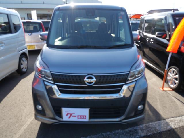 デイズルークス ハイウェイスター　Ｘ　ナビ　フルセグ　左側電動スライドドア　ミラー内蔵アラウンドビューモニター　トラクションコントロール　ブレーキサポート　インテリジェントキー　プッシュスタート（3枚目）