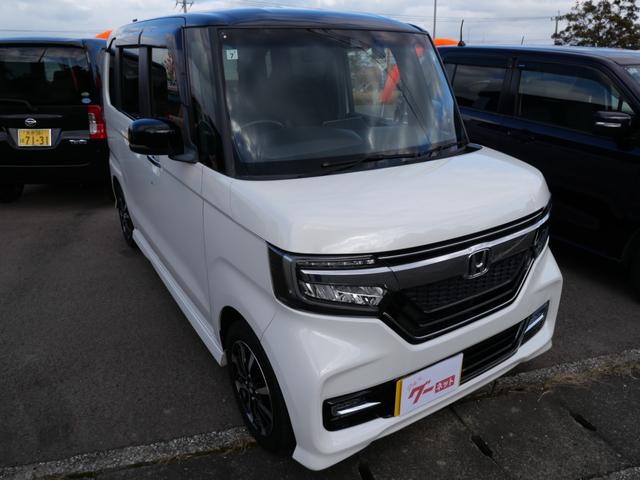 Ｎ－ＢＯＸカスタム Ｇ・Ｌホンダセンシング　左側電動スライドドア　スマートキー　プッシュスタート　ナビ　フルセグ　バックモニター　トラクションコントロール　オートエアコン　ＥＴＣ（4枚目）