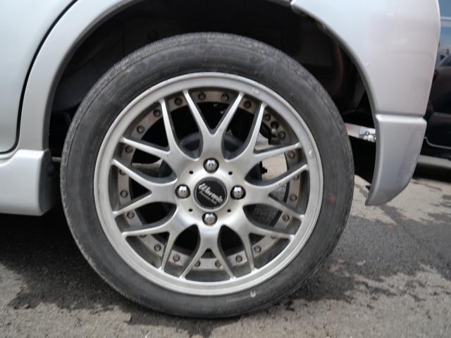 ワゴンＲ ＲＲ－Ｆ　キーレスエントリー　ＣＤ　電動格納ミラー　プライバシーガラス　社外１６インチアルミホイール　パワーウィンドウ　パワーステアリング（9枚目）