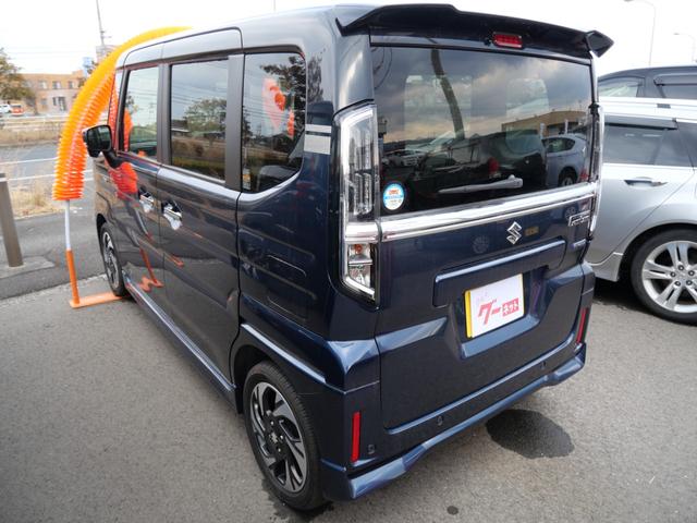 スペーシアカスタム ハイブリッドＸＳターボ　両側電動スライドドア　スマートキー　プッシュスタート　シートヒーター　ステアリングヒーター　オートエアコン　ブレーキサポート　ヘッドアップディスプレイ（5枚目）