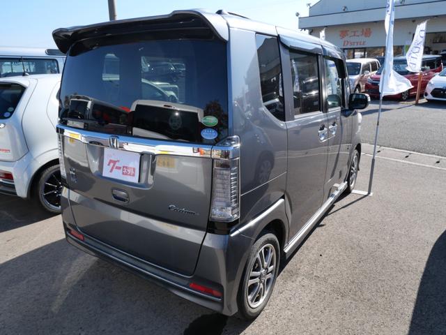 Ｎ－ＢＯＸカスタム Ｇ・Ｌパッケージ　純正ナビ　バックモニター　ＴＶ　ＥＴＣ　スマートキー　プッシュスタート　左側電動スライドドア　トラクションコントロール　オートエアコン（7枚目）