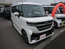 スペーシアカスタム ハイブリッドXS 届け出済み未使用車 スマートキー プッシュスタート オートエアコン ヘッドアップディスプレイ ブレーキサポート シートヒーター ステアリングヒーター 両側電動スライドドア ナビ 全方位モニター 中古車画像_4