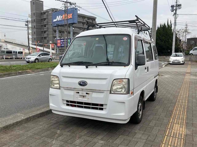サンバーバン ＶＢ　４ＷＤ　ＭＴ　両側スライドドア　エアコン　パワーステアリング　運転席エアバッグ（2枚目）