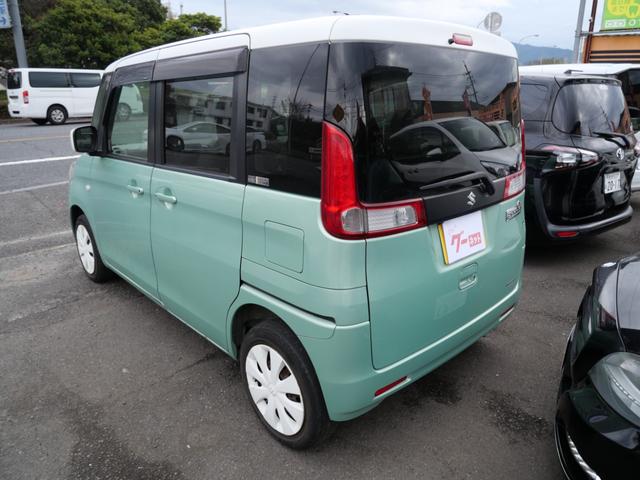 スペーシア Ｘ　左側電動スライドドア　スマートキー　プッシュスタート　ナビ　バックモニター　レザー調シートカバー　フルセグ　アイドリングストップ（6枚目）