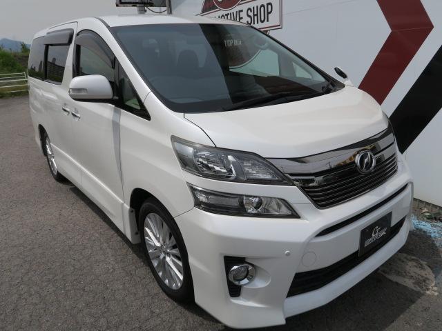 ヴェルファイア ２．４Ｚ　ナビ　フルセグ　バックモニター　左側電動スライドドア　ナノイー清浄機能　オートエアコン　ウッドパネル　パーキングセンサー（2枚目）