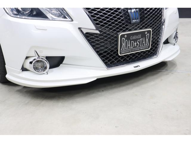クラウンハイブリッド アスリートＳ　アドバンスパッケージ特別仕様車　純正８型ナビ　Ｄ－ＴＶ　ブルートゥース　ＴＯＭ’ｓエアロ　ＲＳＲダウンサス　純正ＯＰ１８インチホイール　トランクスポイラー　リア３面スモークフイルム　バックカメラ　ドラレコ　スピード取締りレーダー　ＡＵＴＯクルーズ（23枚目）