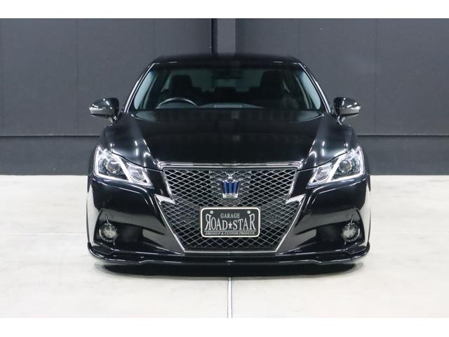 クラウンハイブリッド アスリートS 新品ロクサーニ深リム19インチホイール 新品シルクブレイズエアロ 新品GRSフルタップ車高調 新品トランクスポイラー 純正8型HDDナビ 地デジTV ブルートゥース AUTOクルーズ クリアランスソナー シートヒーター ハンドルヒーター(4枚目)