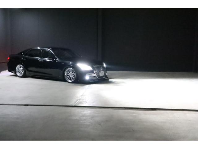 クラウンハイブリッド アスリートS 新品ロクサーニ深リム19インチホイール 新品シルクブレイズエアロ 新品GRSフルタップ車高調 新品トランクスポイラー 純正8型HDDナビ 地デジTV ブルートゥース AUTOクルーズ クリアランスソナー シートヒーター ハンドルヒーター(8枚目)