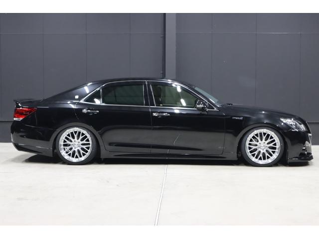 クラウンハイブリッド アスリートS 新品ロクサーニ深リム19インチホイール 新品シルクブレイズエアロ 新品GRSフルタップ車高調 新品トランクスポイラー 純正8型HDDナビ 地デジTV ブルートゥース AUTOクルーズ クリアランスソナー シートヒーター ハンドルヒーター(11枚目)