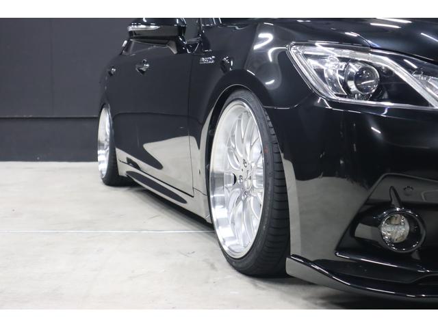 クラウンハイブリッド アスリートS 新品ロクサーニ深リム19インチホイール 新品シルクブレイズエアロ 新品GRSフルタップ車高調 新品トランクスポイラー 純正8型HDDナビ 地デジTV ブルートゥース AUTOクルーズ クリアランスソナー シートヒーター ハンドルヒーター(13枚目)