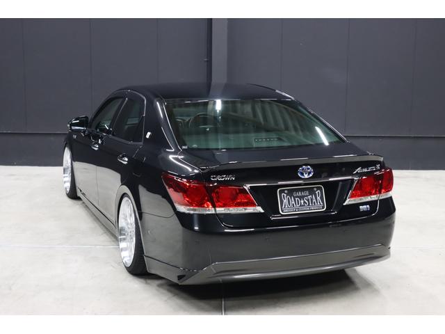 クラウンハイブリッド アスリートS 新品ロクサーニ深リム19インチホイール 新品シルクブレイズエアロ 新品GRSフルタップ車高調 新品トランクスポイラー 純正8型HDDナビ 地デジTV ブルートゥース AUTOクルーズ クリアランスソナー シートヒーター ハンドルヒーター(32枚目)