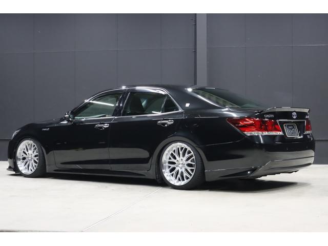 クラウンハイブリッド アスリートS 新品ロクサーニ深リム19インチホイール 新品シルクブレイズエアロ 新品GRSフルタップ車高調 新品トランクスポイラー 純正8型HDDナビ 地デジTV ブルートゥース AUTOクルーズ クリアランスソナー シートヒーター ハンドルヒーター(35枚目)