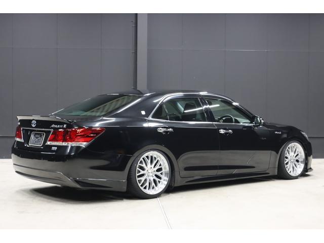 クラウンハイブリッド アスリートS 新品ロクサーニ深リム19インチホイール 新品シルクブレイズエアロ 新品GRSフルタップ車高調 新品トランクスポイラー 純正8型HDDナビ 地デジTV ブルートゥース AUTOクルーズ クリアランスソナー シートヒーター ハンドルヒーター(41枚目)