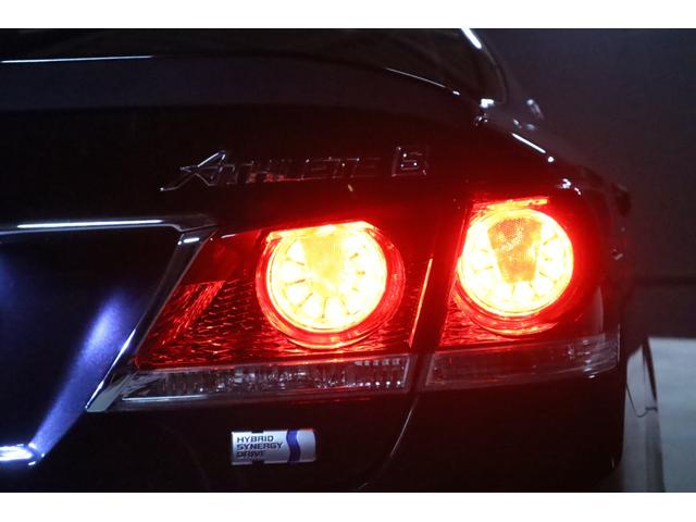 クラウンハイブリッド アスリートS 新品ロクサーニ深リム19インチホイール 新品シルクブレイズエアロ 新品GRSフルタップ車高調 新品トランクスポイラー 純正8型HDDナビ 地デジTV ブルートゥース AUTOクルーズ クリアランスソナー シートヒーター ハンドルヒーター(46枚目)