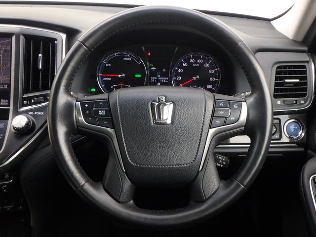 クラウンハイブリッド アスリートS 新品ロクサーニ深リム19インチホイール 新品シルクブレイズエアロ 新品GRSフルタップ車高調 新品トランクスポイラー 純正8型HDDナビ 地デジTV ブルートゥース AUTOクルーズ クリアランスソナー シートヒーター ハンドルヒーター(55枚目)