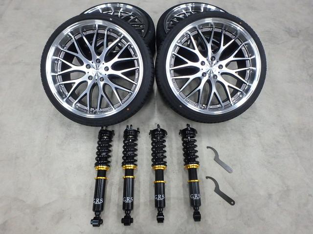 クラウンハイブリッド アスリートＳ　アドバンスドパッケージ特別仕様車　モデリスタ＆　ＴＲＤエアロ　モデリスタ４本出しマフラー　新品ロクサーニ深リム１９インチＡＷ　新品ＧＲＳフルタップ車高調　新品レザーハンドル　純正８型ＨＤＤナビＴＶ　ブルートゥース　ＨＩＤライト　ＬＥＤフォグ　ＥＴＣ（10枚目）