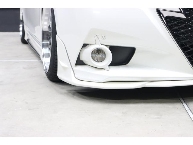 クラウンハイブリッド アスリートＳ　アドバンスドパッケージ特別仕様車　モデリスタ＆　ＴＲＤエアロ　モデリスタ４本出しマフラー　新品ロクサーニ深リム１９インチＡＷ　新品ＧＲＳフルタップ車高調　新品レザーハンドル　純正８型ＨＤＤナビＴＶ　ブルートゥース　ＨＩＤライト　ＬＥＤフォグ　ＥＴＣ（19枚目）