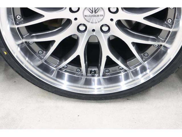 クラウンハイブリッド アスリートＳ　アドバンスドパッケージ特別仕様車　モデリスタ＆　ＴＲＤエアロ　モデリスタ４本出しマフラー　新品ロクサーニ深リム１９インチＡＷ　新品ＧＲＳフルタップ車高調　新品レザーハンドル　純正８型ＨＤＤナビＴＶ　ブルートゥース　ＨＩＤライト　ＬＥＤフォグ　ＥＴＣ（27枚目）