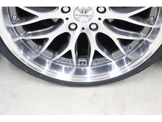 クラウンハイブリッド アスリートＳ　アドバンスドパッケージ特別仕様車　モデリスタ＆　ＴＲＤエアロ　モデリスタ４本出しマフラー　新品ロクサーニ深リム１９インチＡＷ　新品ＧＲＳフルタップ車高調　新品レザーハンドル　純正８型ＨＤＤナビＴＶ　ブルートゥース　ＨＩＤライト　ＬＥＤフォグ　ＥＴＣ（40枚目）