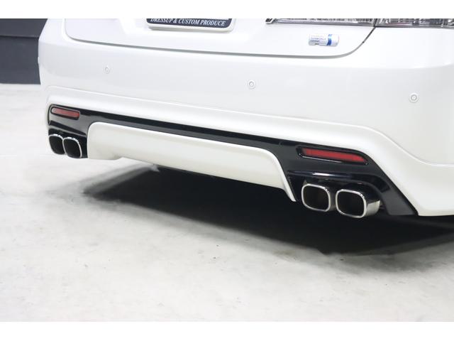 クラウンハイブリッド アスリートＳ　アドバンスドパッケージ特別仕様車　モデリスタ＆　ＴＲＤエアロ　モデリスタ４本出しマフラー　新品ロクサーニ深リム１９インチＡＷ　新品ＧＲＳフルタップ車高調　新品レザーハンドル　純正８型ＨＤＤナビＴＶ　ブルートゥース　ＨＩＤライト　ＬＥＤフォグ　ＥＴＣ（46枚目）