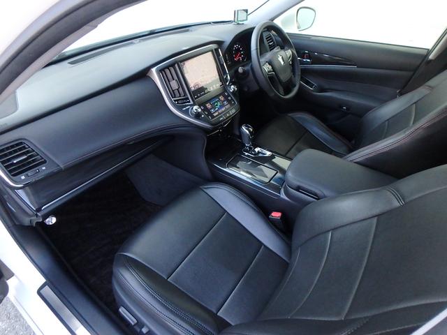 クラウンハイブリッド アスリートＳ　アドバンスドパッケージ特別仕様車　モデリスタ＆　ＴＲＤエアロ　モデリスタ４本出しマフラー　新品ロクサーニ深リム１９インチＡＷ　新品ＧＲＳフルタップ車高調　新品レザーハンドル　純正８型ＨＤＤナビＴＶ　ブルートゥース　ＨＩＤライト　ＬＥＤフォグ　ＥＴＣ（75枚目）