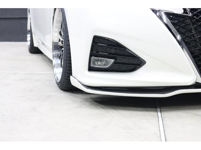 クラウンハイブリッド アスリートS 後期仕様 アドバンスパッケージ特別仕様車 新品シルクブレイズエアロ 新品ロクサーニ深リム19インチAW 新品トランクスポイラー TANABE車高調 重低音4本出しマフラー(純正有)新品黒ウッド&レザーハンドル 純正8型ナビ Bluetooth(18枚目)