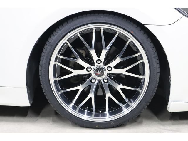 クラウンハイブリッド アスリートS 後期仕様 アドバンスパッケージ特別仕様車 新品シルクブレイズエアロ 新品ロクサーニ深リム19インチAW 新品トランクスポイラー TANABE車高調 重低音4本出しマフラー(純正有)新品黒ウッド&レザーハンドル 純正8型ナビ Bluetooth(25枚目)