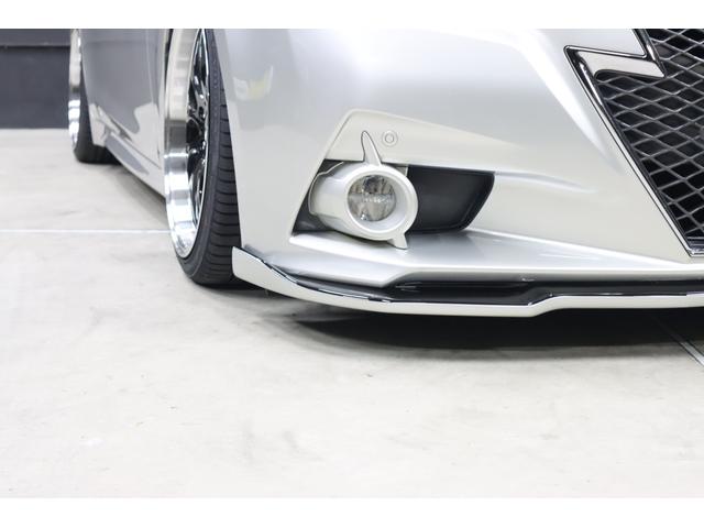 クラウンハイブリッド アスリートS アドバンストパッケージ特別仕様車 新品シルクブレイズエアロ 新品ロクサーニ深リム19インチホイール BLITZフルタップ車高調 新品黒ウッド&レザーコンビハンドル 純正8型HDDナビ 地デジTV ブルートゥース バックカメラ ETC(19枚目)