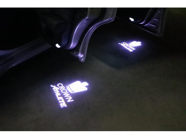 クラウンハイブリッド アスリートS アドバンストパッケージ特別仕様車 新品シルクブレイズエアロ 新品ロクサーニ深リム19インチホイール BLITZフルタップ車高調 新品黒ウッド&レザーコンビハンドル 純正8型HDDナビ 地デジTV ブルートゥース バックカメラ ETC(43枚目)