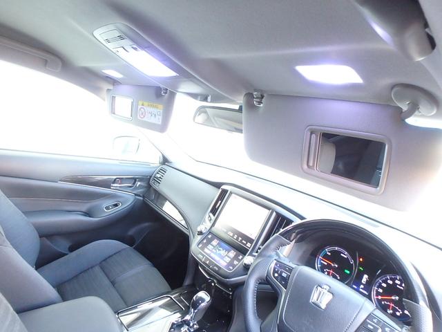 クラウンハイブリッド アスリートS アドバンストパッケージ特別仕様車 新品シルクブレイズエアロ 新品ロクサーニ深リム19インチホイール BLITZフルタップ車高調 新品黒ウッド&レザーコンビハンドル 純正8型HDDナビ 地デジTV ブルートゥース バックカメラ ETC(63枚目)